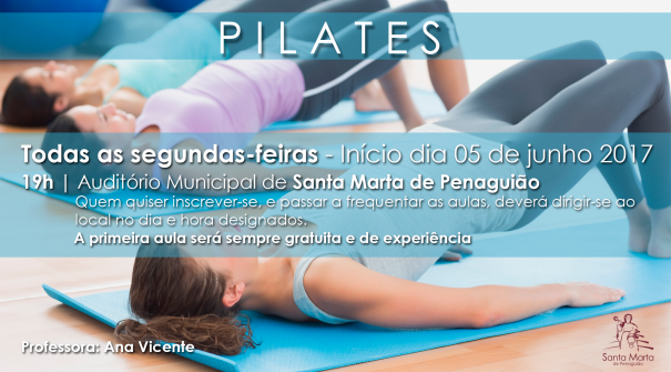 Pilates – Todas as segundas-feiras