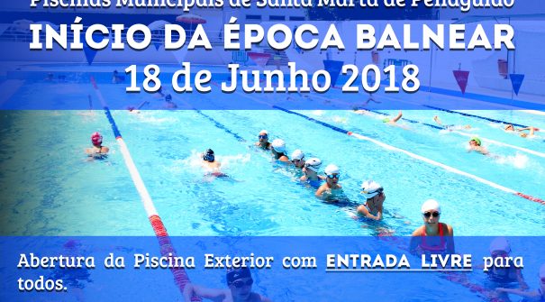 Abertura da Piscina Exterior – 18 de junho