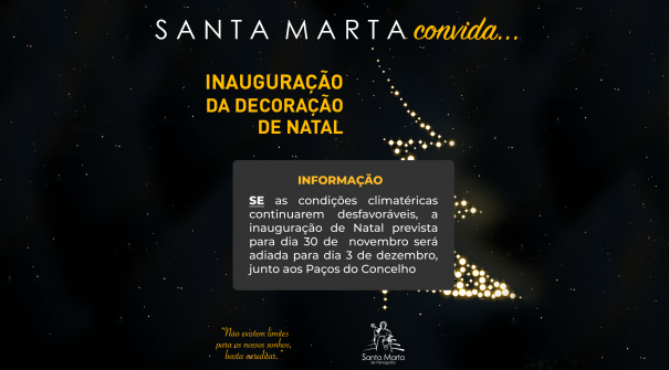 Inauguração da Decoração de Natal – 2018