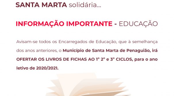 INFORMAÇÃO IMPORTANTE – EDUCAÇÃO