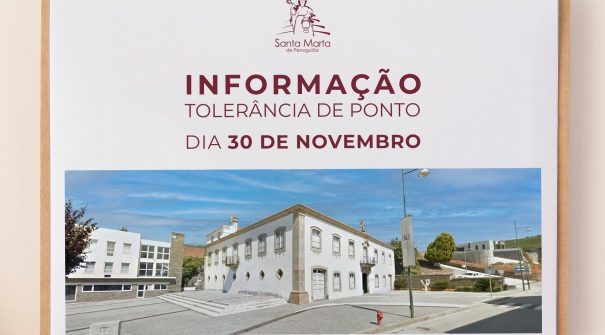 INFORMAÇÃO- TOLERÂNCIA DE PONTO NO DIA 30 DE NOVEMBRO