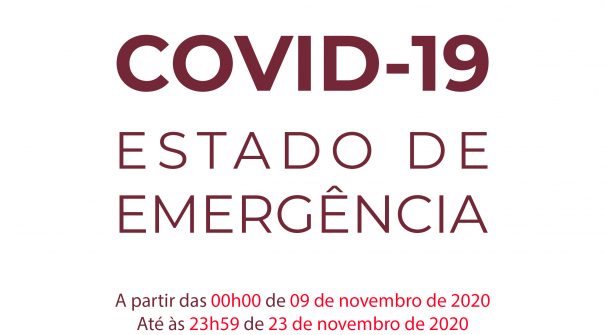 COVID-19 INFORMAÇÃO – Medidas do Novo Estado de Emergência