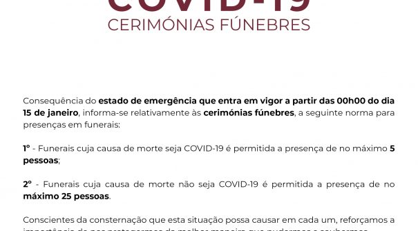 COVID-19 | CERIMÓNIAS FÚNEBRES