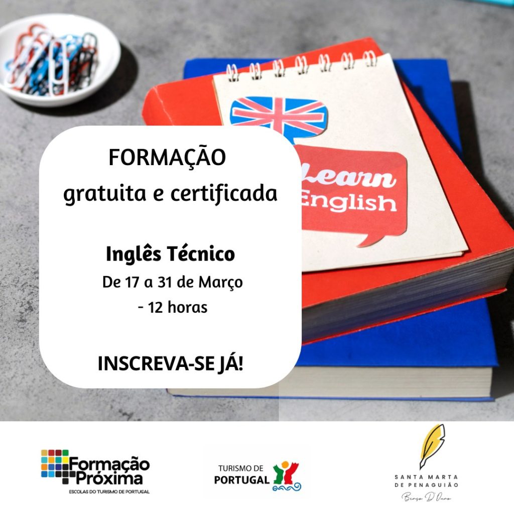  “Formação + Próxima” – Formação gratuita em Santa Marta de Penaguião 